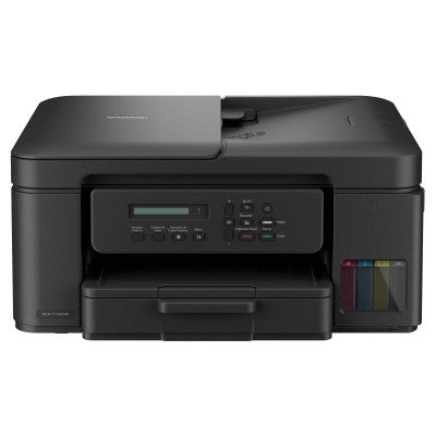 Multifuncional Tinta Continua Brother DCPT730DW, impresión dúplex, 27 ppm negro/23 ppm color, USB 2.0, Wifi 2.4/5Ghz, cama plana color tamaño carta