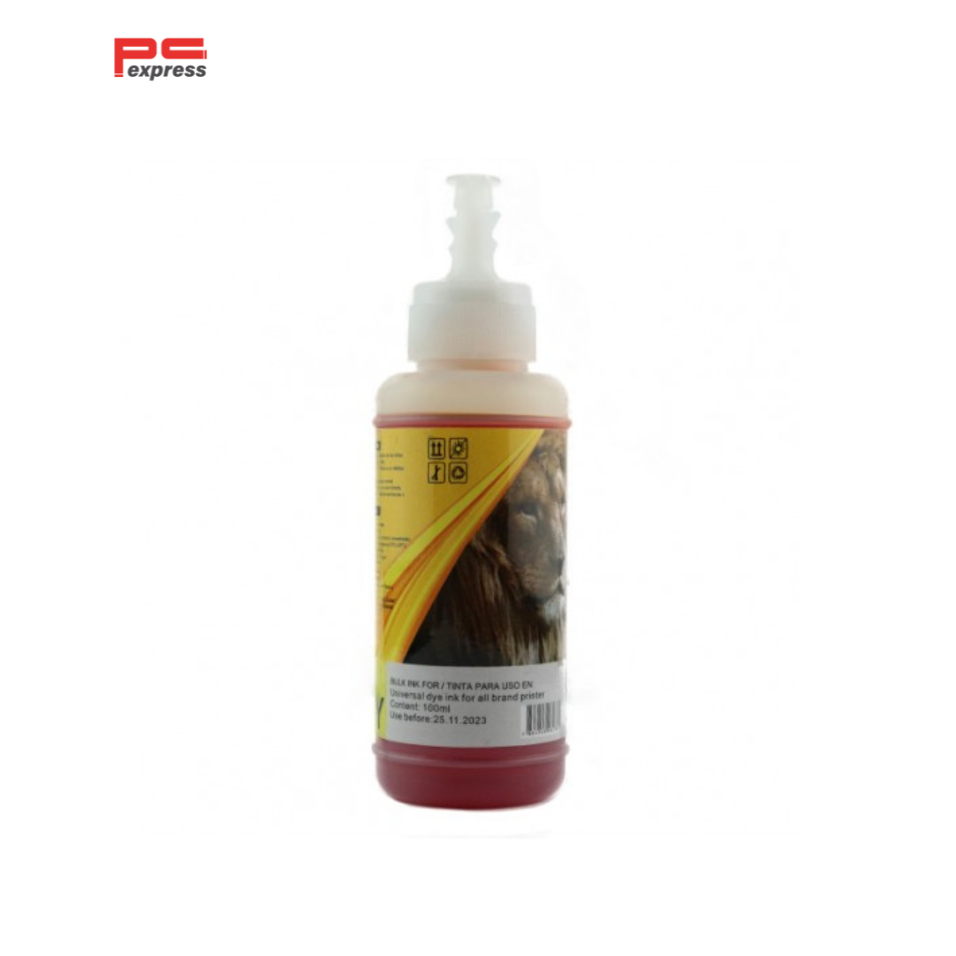 Tinta AMARILLO 100ml Compatible Todas Las Marcas Ecotank Y Cartuchos L110 L120 L200 L210 L220 L300 L310 L350 L355 L365 L375 L380 L395 L396 L455 L475 L555 L800
