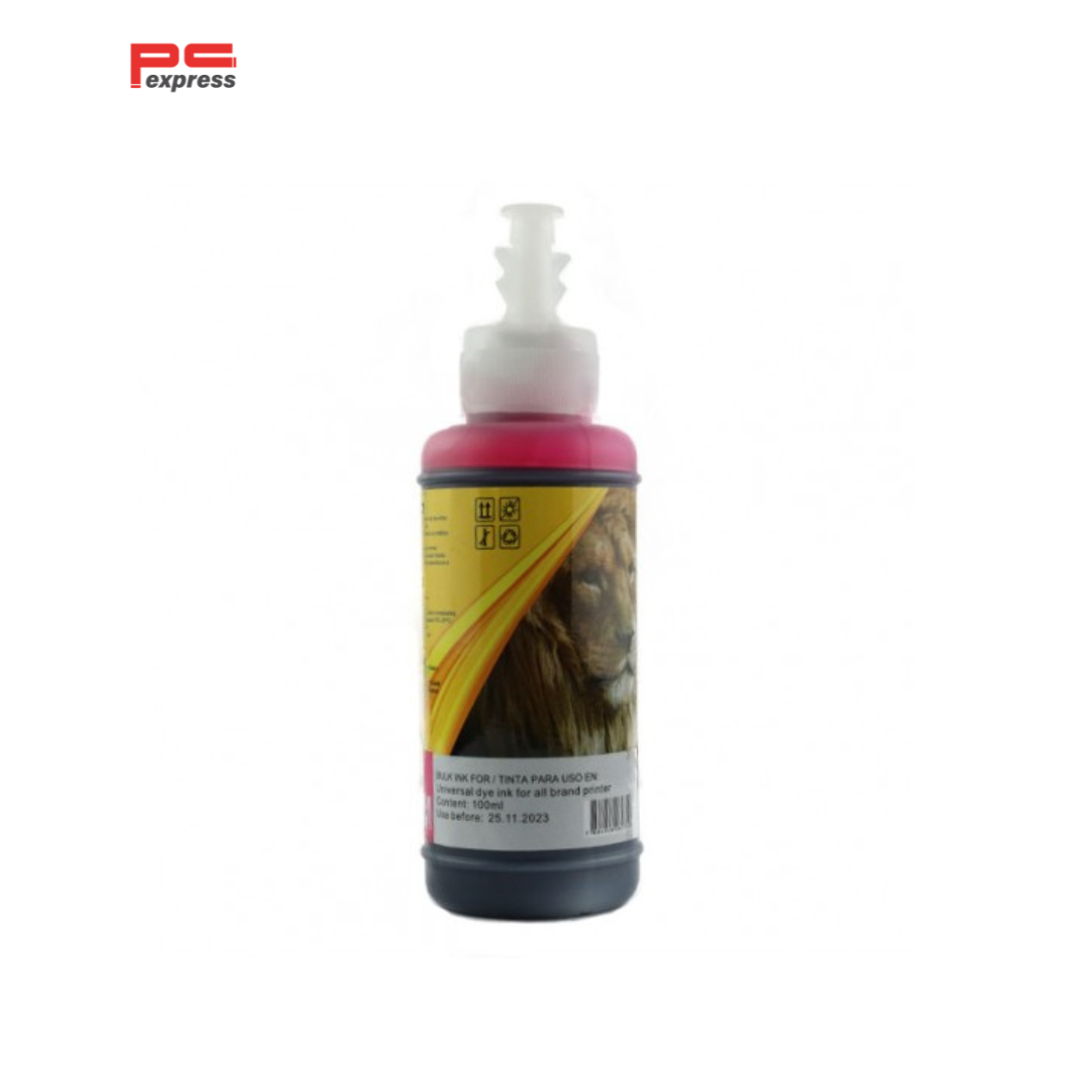 Tinta MAGENTA 100ml Compatible Todas Las Marcas Ecotank Y Cartuchos L110 L120 L200 L210 L220 L300 L310 L350 L355 L365 L375 L380 L395 L396 L455 L475 L555 L800