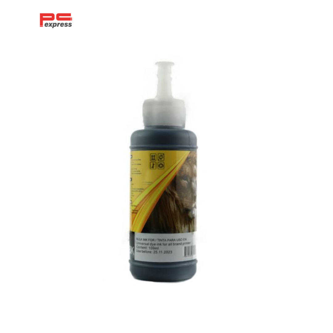Tinta NEGRO 100ml Compatible Todas Las Marcas Ecotank Y Cartuchos L110 L120 L200 L210 L220 L300 L310 L350 L355 L365 L375 L380 L395 L396 L455 L475 L555 L800