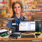 KIT ABARROTES - GABINETE I3, 8GB RAM, 240GB SSD, WINDOWS 10, MONITOR 19.5" TECLADO Y MOUSE - ESCANER - IMPRESORA DE TICKETS 80 MM - BASCULA - CAJON DE DINERO - SOFTWARE PARA ABARROTES